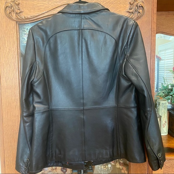 Anne Klein Leather Jacket - Picture 13 of 15